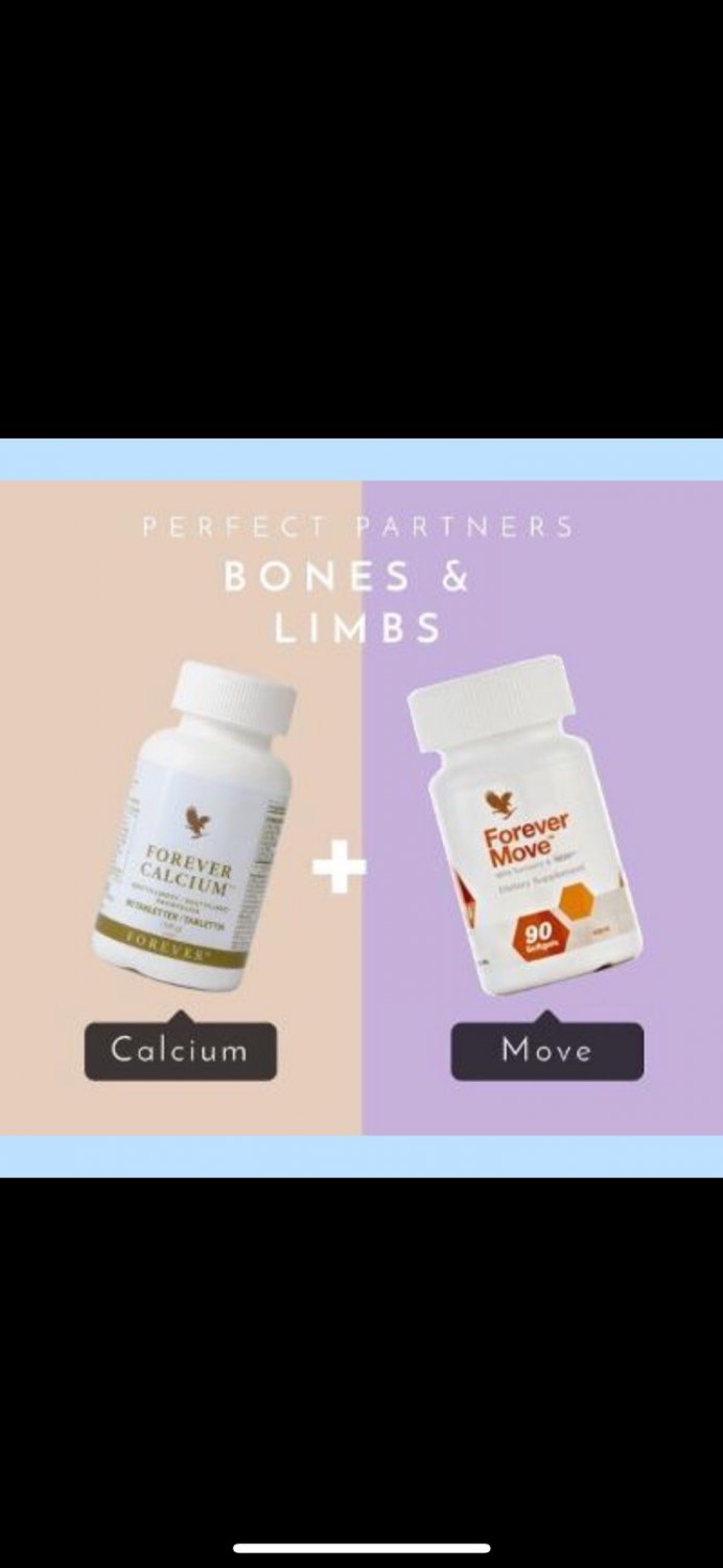 Forever Calcium And forever Move Bones And Limbs Combo Pack