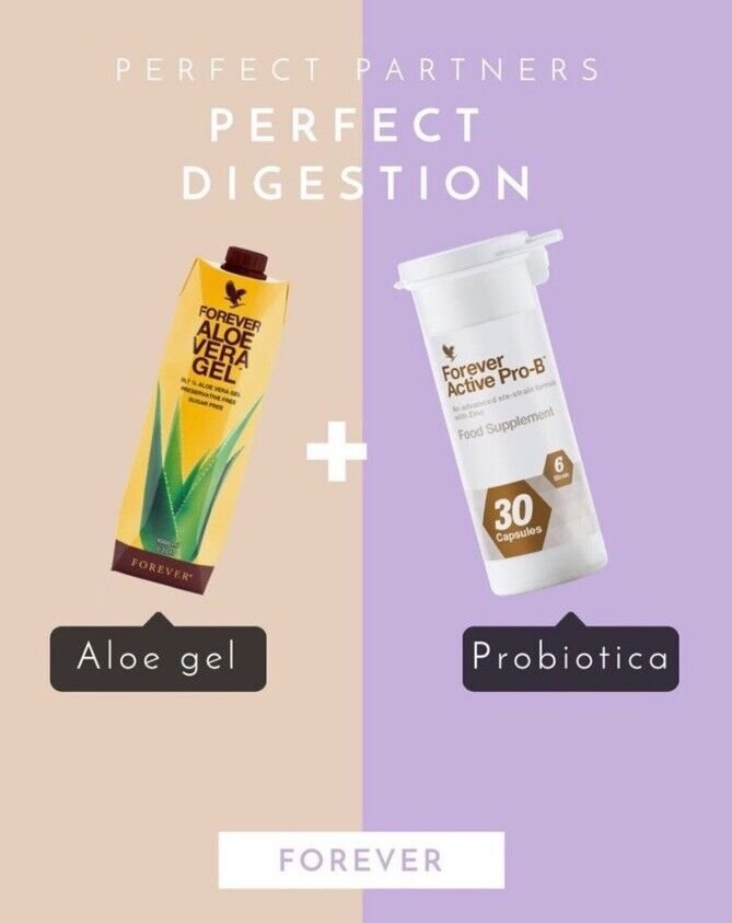 Forever Aloe Vera Gel Drink And Forever Active Pro B Combo Pack