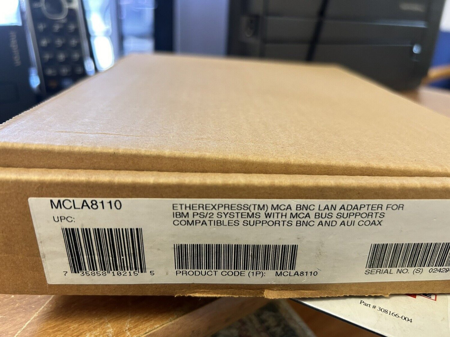 MCLA8110 I New Intel EtherExpressLAN Adapter FOR IBM PS/2 SYSTEM