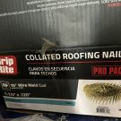Grip-Rite 1-1/4 in. 11 Ga. Angled Coil Roofing Nails 15 deg Smooth Shank 7200 pc