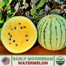 10 Organic Early Moonbeam Watermelon Seeds Heirloom Non GMO Genuine Fast Growing 10 Organic Early Moonbeam Watermelon Seeds Heirloom Non GMO Genuine Fast Growing