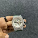 Moissanite Diamond stud watch AP Iced out watch Customize watch Bust down watch gift for Him