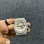 Moissanite Diamond stud watch AP Iced out watch Customize watch Bust down watch gift for Him