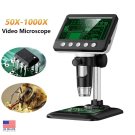 "4.3'' Digital Microscope 1000X 2MP IPS LCD 8 LED Lights USB Repair Tool Camera