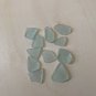 Aqua Light Aqua Sea Glass Authentic Beach Glass Real Ocean Tumbled Beach Craft