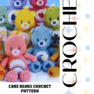 Vintage 10 Care Bears Crochet Pattern Collection Instant Download eBook