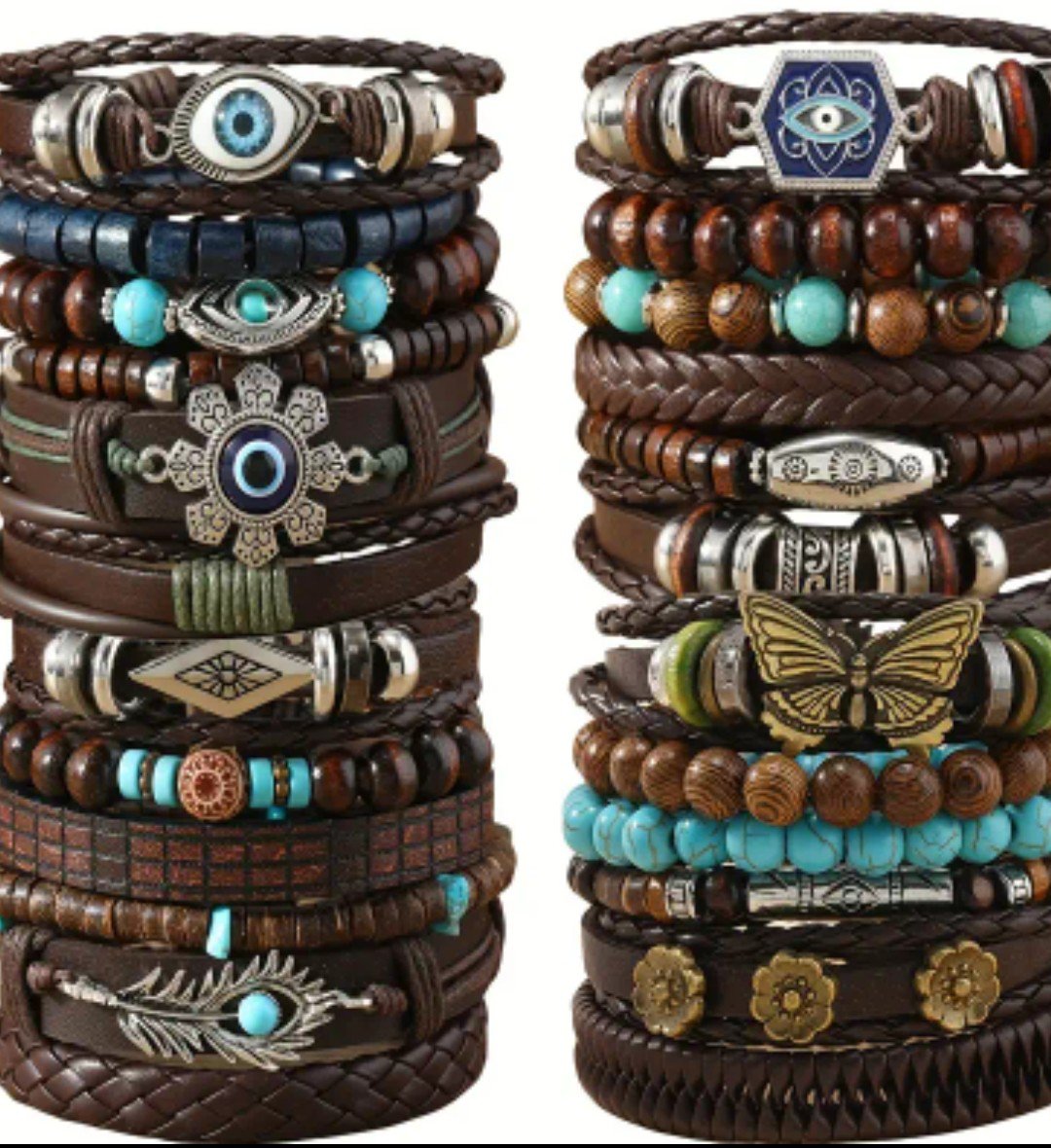Braided and synthetic bracelets