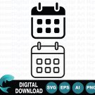 Calendar SVG Icons Set