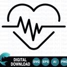 Heart Pulse SVG Icon