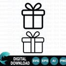 Gift Box SVG Icons Set