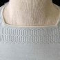 Petite Sophisticate Baby Blue Silk Sweater w/pearl details, sz P,  NWT!