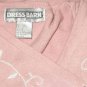 DRESS BARN Pink Cotton Sweater w/flowers Size Small !!