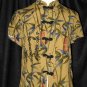 CLIO Petites Asian Inspired Blouse w/frog closuresSz PS