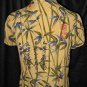 CLIO Petites Asian Inspired Blouse w/frog closuresSz PS