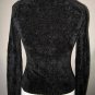 Black Chenelle Sweater w/Ostrich trim from London Sz PS