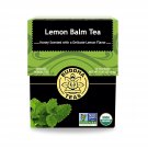 Buddha Teas Organic Lemon Balm – 18 Bleach-Free Tea Bags, USDA Organic, OU Kosher