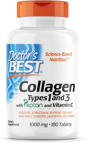 Doctor's Best Collagen Types 1 & 3 with Peptan, Non-GMO, Gluten Free, Soy Free