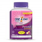 One A Day Prenatal Gummies, 120 Ct – Folic Acid, B12, D & More for Before & During Pregnancy