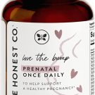 Honest Company Love the Bump, 30 Ct – Once Daily Prenatal Multivitamin, NSF Certified & Non-GMO