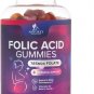Folic Acid Gummies, 120 Ct – 785 mcg B9 for Women Before, During & After Pregnancy, Vegan Support
