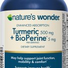 Nature's Wonder Turmeric with BioPerine – 500 mg, Dietary Supplement