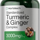 Horbäach Turmeric & Ginger – 3000 mg, 60 Softgels, Dietary Supplement