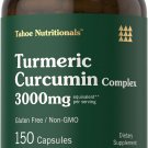 Turmeric Curcumin 3000mg with Black Pepper – Herbal Supplement, 150 Capsules