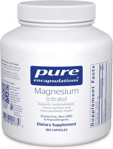 Pure Encapsulations Magnesium (Citrate) &acirc;�� Dietary Supplement