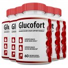 Glucofort Blood Sugar Support Capsules, Glucofort Advanced Formula (5 Pack )