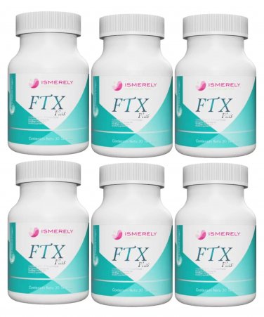 6 Pack FTX Plus Ismerely Para Dolor de Espalda Rodillas y Articulaciones 100% Natural
