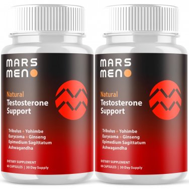(2 Pack) Mars Men for Men Advanced Max Formula Vitamin Supplement 120 Capsules
