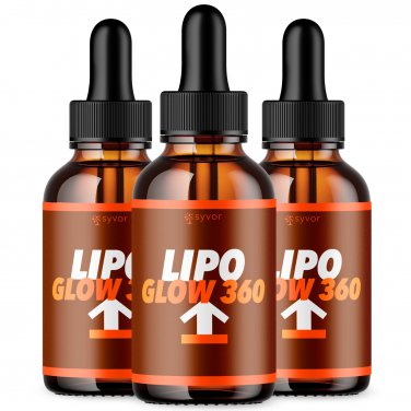 (3 Pack) Lipo Glow 360 Drops Max Strength Keto Formula Weight Management Supplement