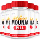 Mounja Supplement – Advanced Formula Natural Energy & Fitness, 300 Capsules (5 Pack)