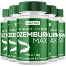 Ozemburn Max Supplement – Advanced Formula, 300 Capsules (5 Pack)