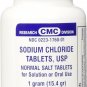 Sodium Chloride Tablets SALT 1 GM 100ct FRESH PHARMACY SUPPLY 2/26 exp