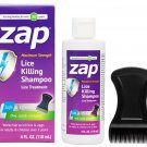 Zap® Lice Killing Shampoo, Ages 2 & Up 4 FL OZ -Trusted for 30 Years - USA 8/27