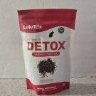 Lulutox Detox Energizing Tea Peach Flavor 28 Pyramid Tea Bags Exp. 02/2027 NEW