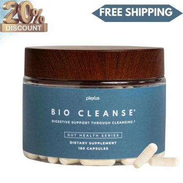 Plexus Slim Bio Cleanse Detox New Sealed 180 Capsules Expires 08/2027 Free Ship