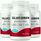 (3 Pack) Glucoren Capsules, Premium Gluco Ren Blood Balance Formula