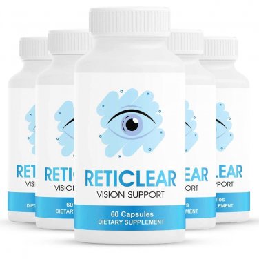 Reticlear 5 Pack &acirc;�� Capsules for Advanced Eye Support & Healthy Vision