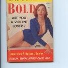 Bold April 1959 pocket-size mag Richards Roscoe Carmen Sanderson VG-