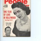 People Today Feb. 11, 1953 Pocket-size mag Vanessa Brown VG