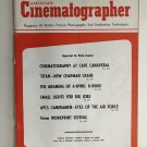 American Cinematographer Nov. 1962 VG American Cinematographer Nov. 1962 VG