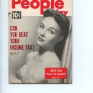 People Today Feb. 13, 1952 Pocket-size mag Ash Carmen Vohs VG