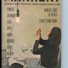 Manhunt Aug 1963 digest magazine John Jakes G+
