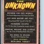 Exploring the Unknown #49 digest magazine Robert Lowndes Nov. 1968 VG-
