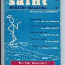 Saint Detective digest magazine Aug 1962 Good