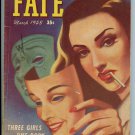 Fate #36 March 1953 digest magazine VG- Fate #36 March 1953 digest magazine VG-