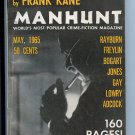 Manhunt Detective Vol 13 #3 May 1965 digest magazine VG-