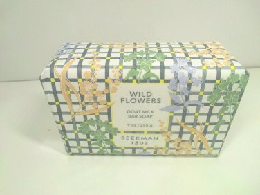 Beekman 1802 Goat Milk Limited Edition Bar Soap - Wildflowers - 9 oz. New